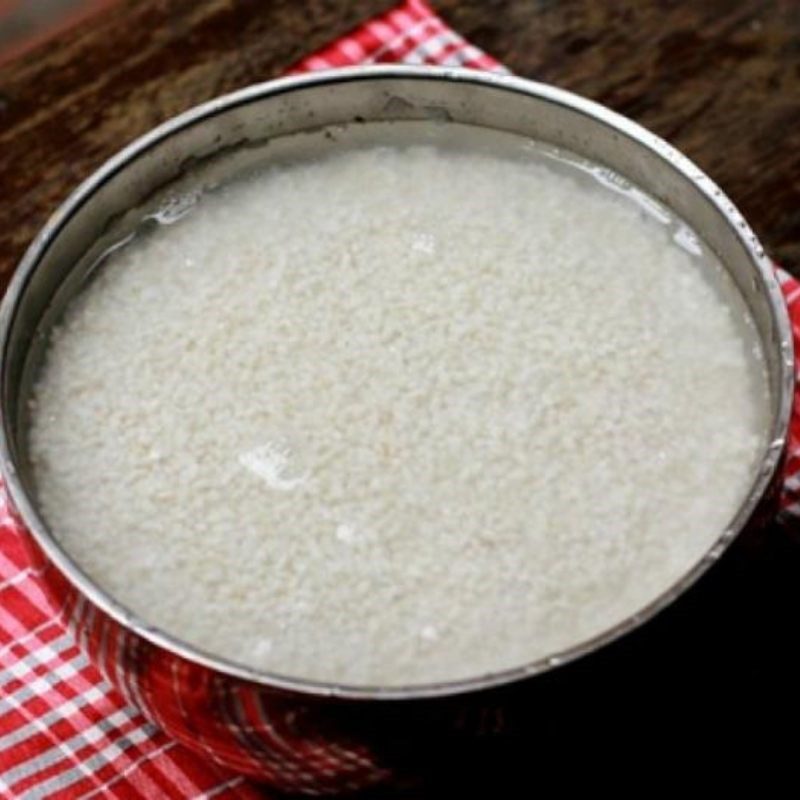 Step 1 Prepare the ingredients for Corn Sweet Soup with Sticky Rice (recipe shared by a user)