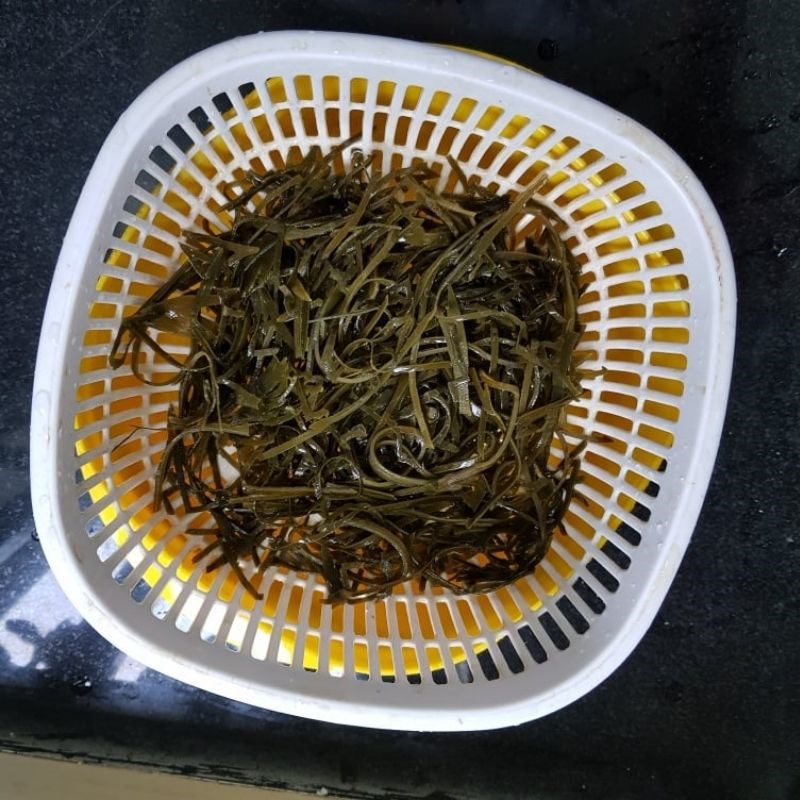 Step 1 Prepare the ingredients for Green Bean Pudding with Agar