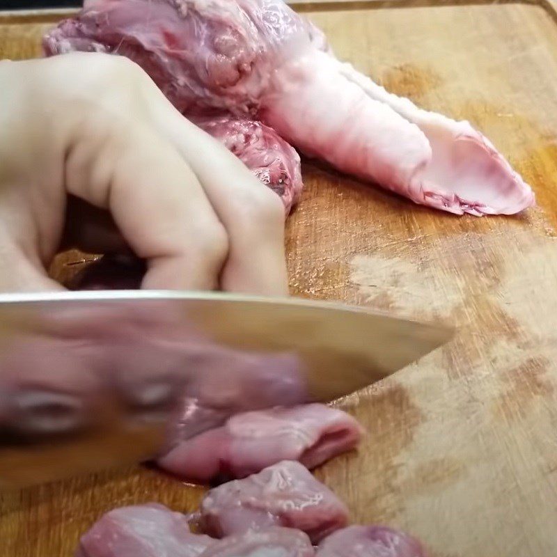 Step 2 Prepare other ingredients Boiled pork sausage