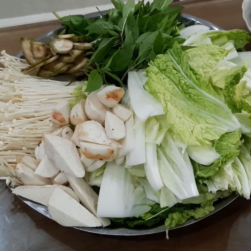 Step 2 Prepare the other ingredients for hot pot
