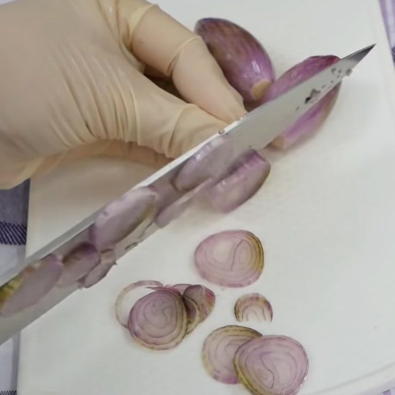 Step 2 Prepare the other ingredients Beef salad with Vietnamese balm