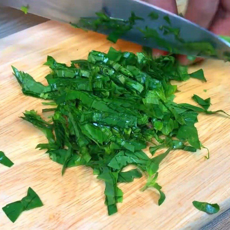 Step 2 Pre-process other ingredients Mixture of jackfruit and crispy pork Da Nang
