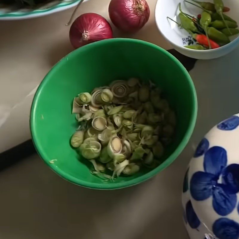 Step 2 Prepare Other Ingredients Tuna Eye Soup with Traditional Medicine