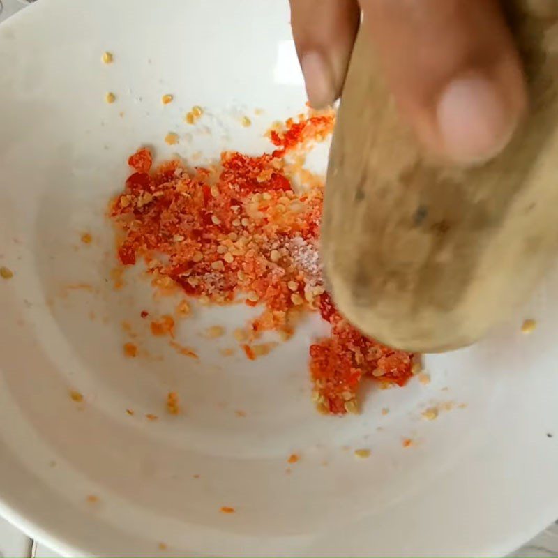 Step 2 Prepare Other Ingredients Grilled Tuna with Salt and Chili