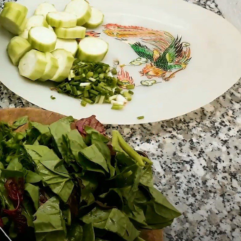 Step 2 Prepare Other Ingredients for Crab Soup with Various Ingredients