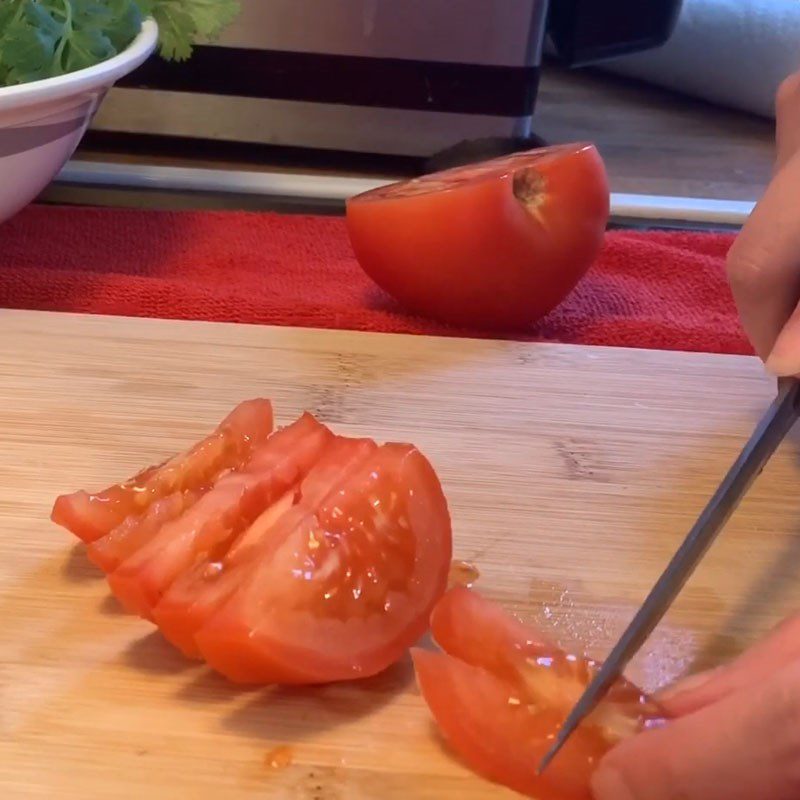 Step 2 Prepare other ingredients Tuna steak with vinegar