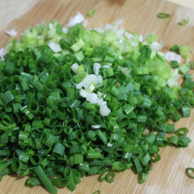 Step 4 Prepare other ingredients Chao Tieu