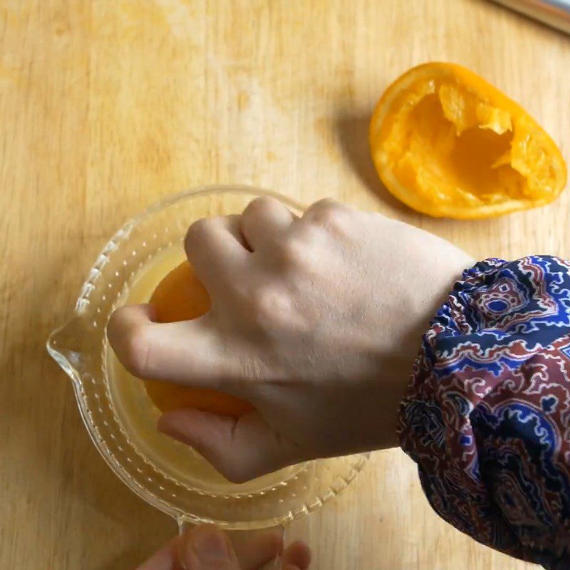 Step 1 Prepare the orange, mango, and banana for Mango Banana Orange Smoothie