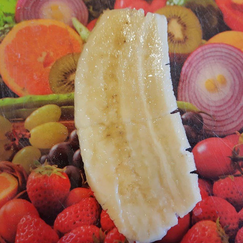 Step 2 Prepare the bananas Banana ice cream with coconut milk without a blender