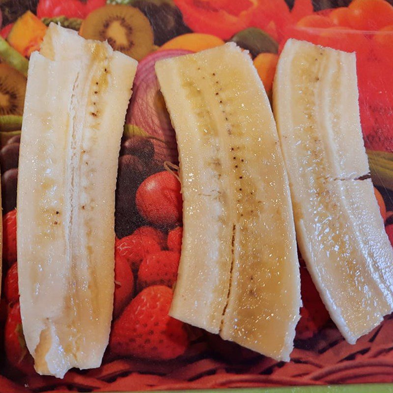 Step 2 Prepare the bananas Banana ice cream with coconut milk without a blender