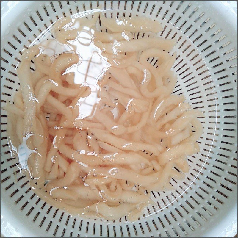 Step 1 Prepare pickled radish Stir-Fried Pickled Radish with Minced Meat