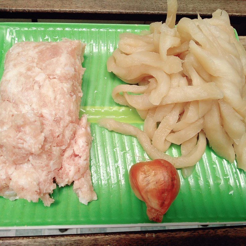 Step 1 Prepare pickled radish Stir-Fried Pickled Radish with Minced Meat