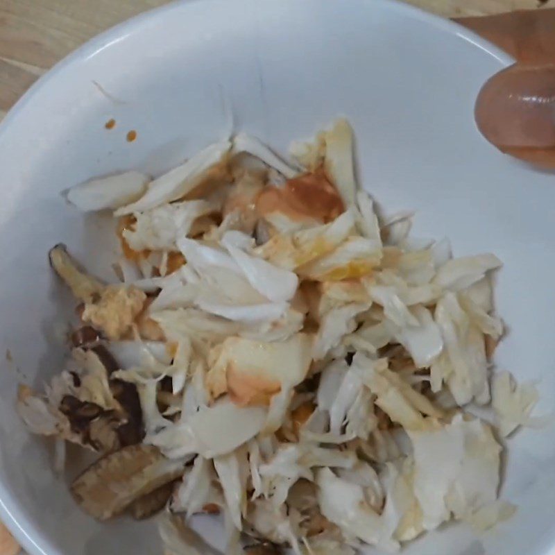 Step 1 Prepare sea crab Sea Crab Mushroom Porridge
