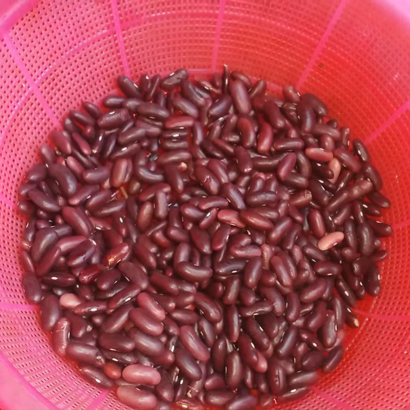 Step 1 Prepare red beans Red Bean Water