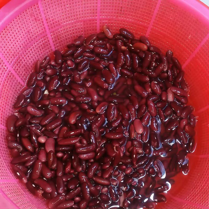 Step 1 Prepare red beans Red Bean Water