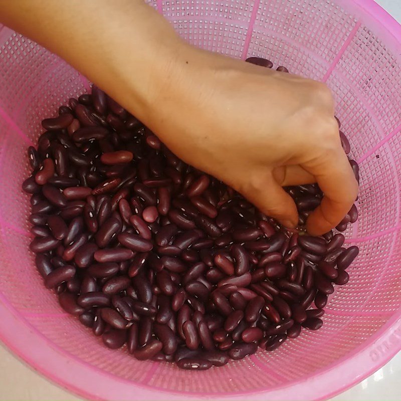 Step 1 Prepare red beans Red Bean Water