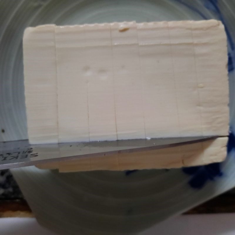 Step 1 Prepare the tofu and straw mushrooms Steamed Tofu with Mushrooms