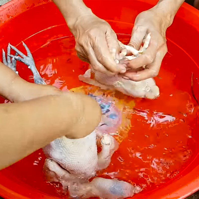 Step 1 Prepare the chicken Chicken porridge