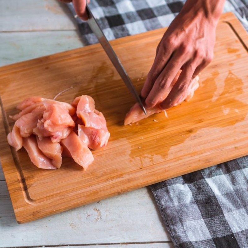 Step 1 Prepare the Chicken General Chicken