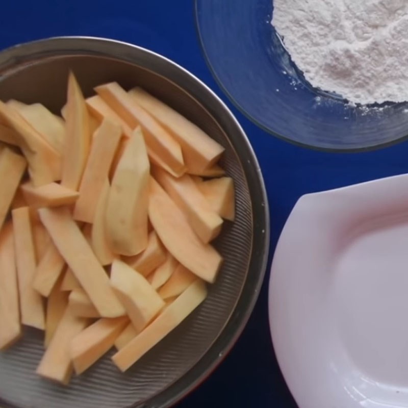 Step 1 Prepare sweet potatoes Cheese Sweet Potato Sticks
