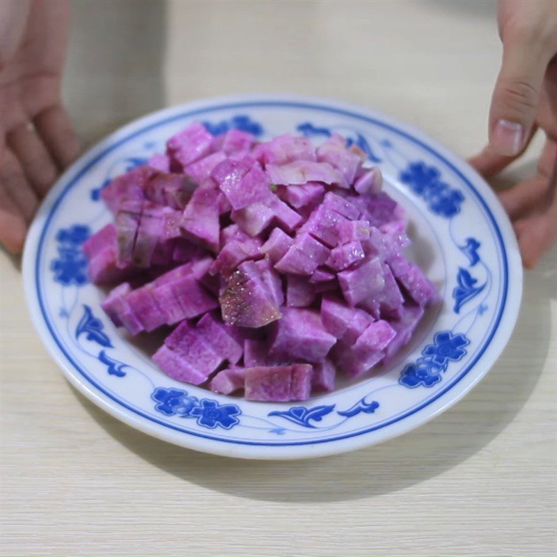 Step 2 Prepare the sweet potatoes for the sweet potato soup