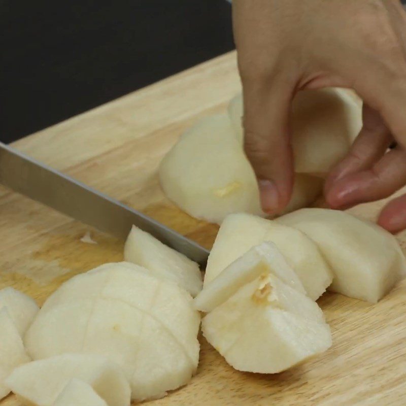 Step 1 Prepare the Pears Pear Juice