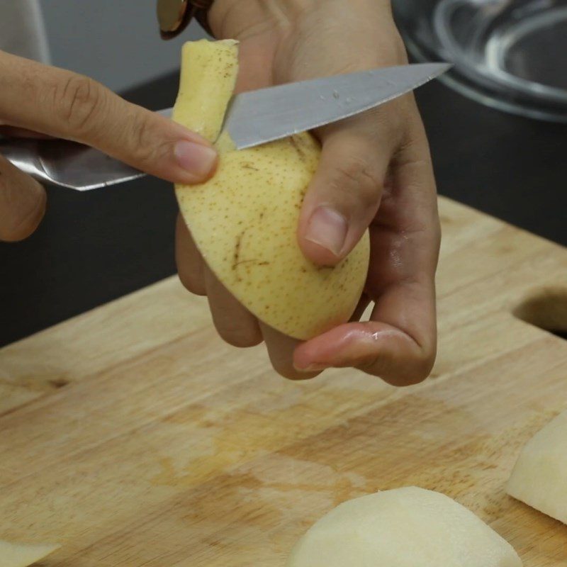 Step 1 Prepare the Pears Pear Juice