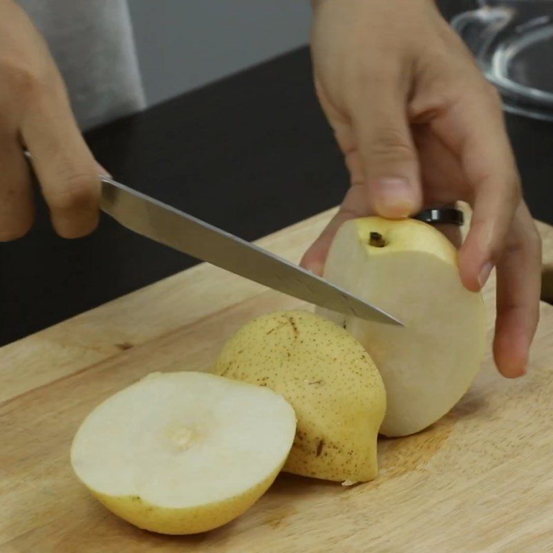 Step 1 Prepare the Pears Pear Juice