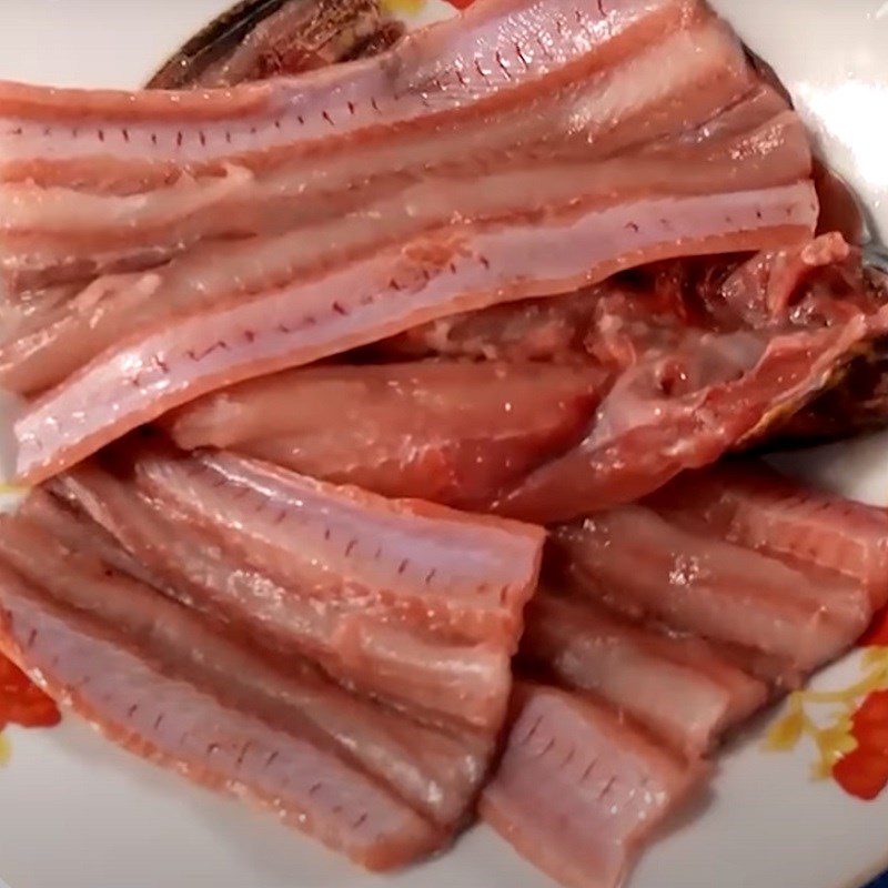 Step 1 Preparing Eel Dried Eel