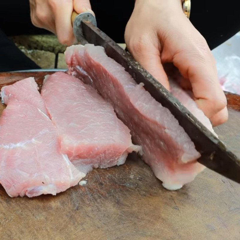 Step 1 Prepare ingredients for Dried Pork on the Stove