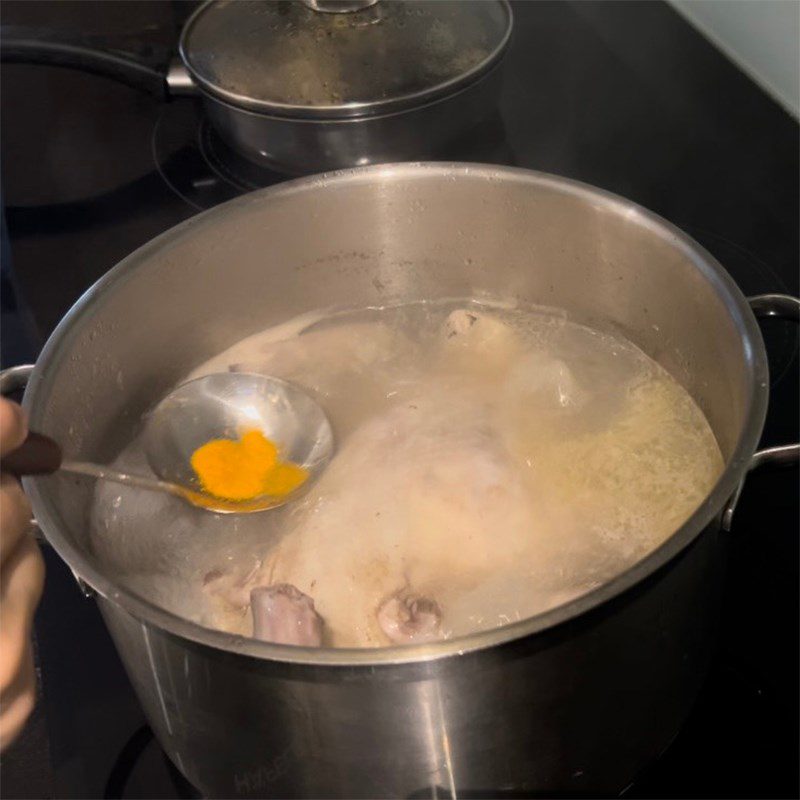 Step 1 Prepare the ingredients for Duck Porridge