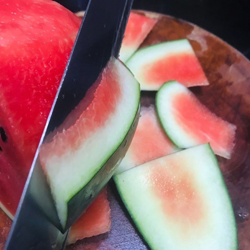 Step 1 Prepare the Ingredients for Watermelon Jelly with Cheese