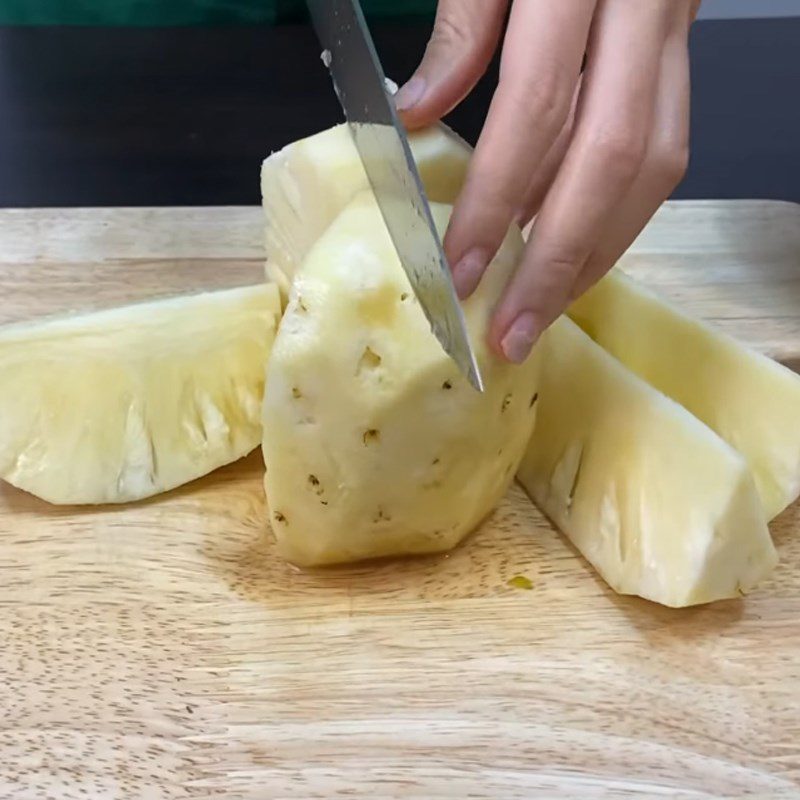 Step 1 Prepare ingredients for Pineapple Banana Smoothie