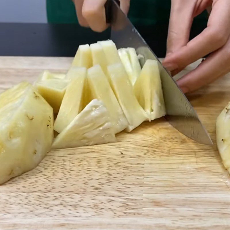 Step 1 Prepare ingredients for Pineapple Banana Smoothie