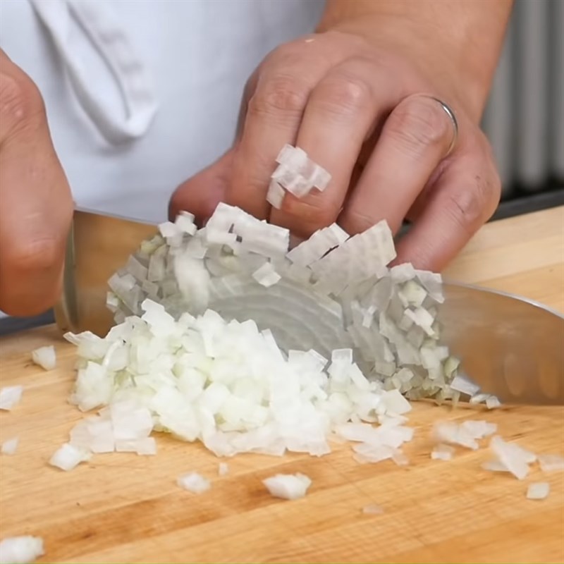 Step 1 Prepare the ingredients for Grilled Zucchini with Mushroom Cheese Filling