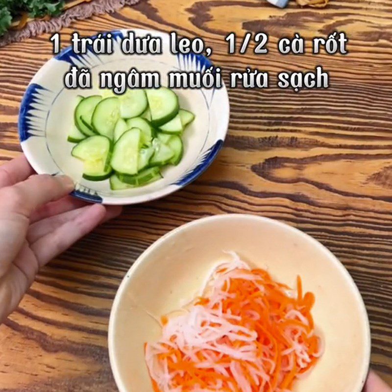 Step 1 Prepare the ingredients for Chicken Pho Salad