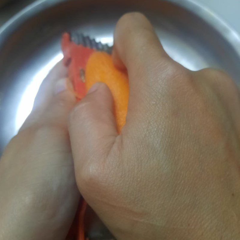 Step 1 Prepare ingredients for Mackerel Spring Rolls with Sweet Potato