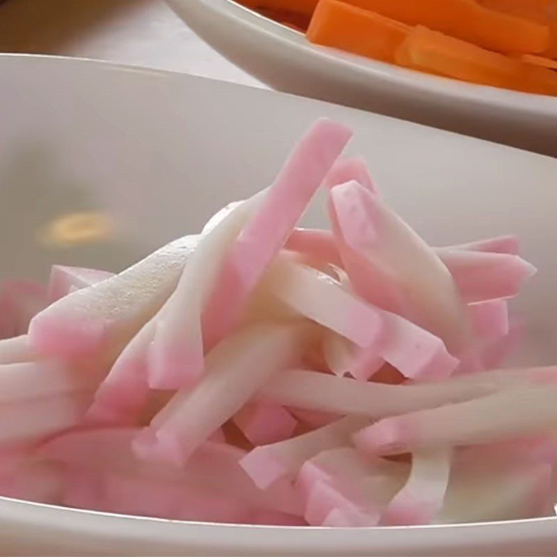 Step 1 Prepare the ingredients for mixed vegetable somen noodles