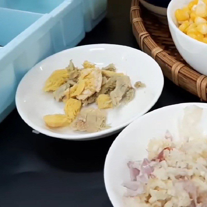 Step 1 Prepare the ingredients for Minced Meat Sea Cucumber Porridge