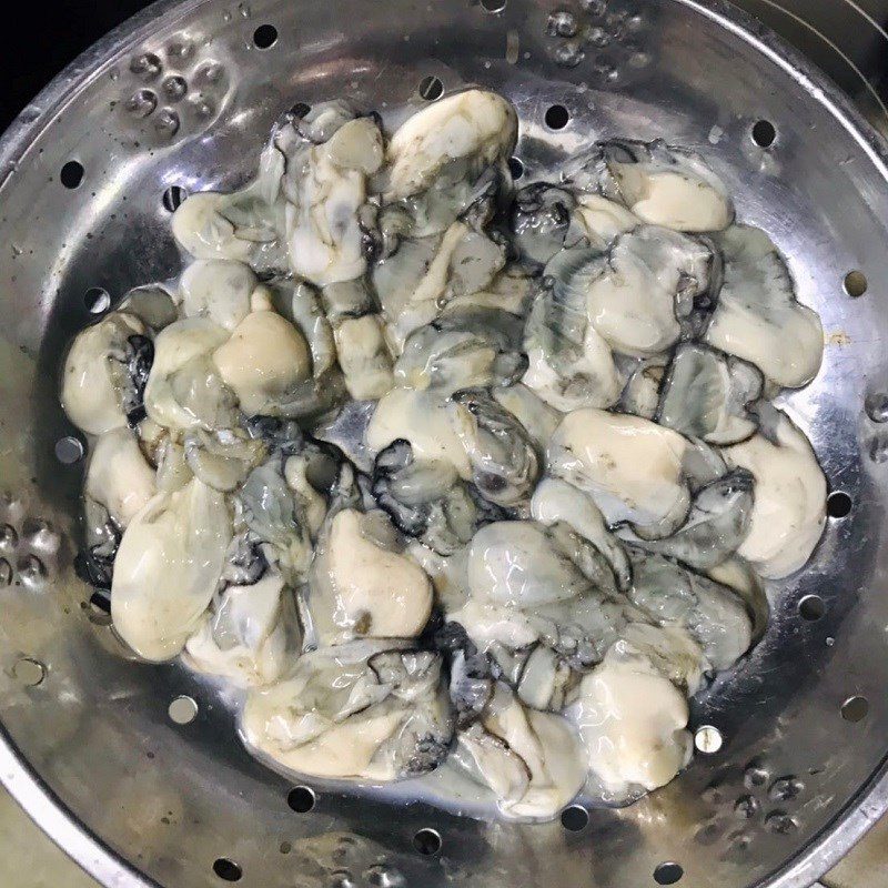 Step 1 Prepare ingredients for Oyster Mushroom Porridge