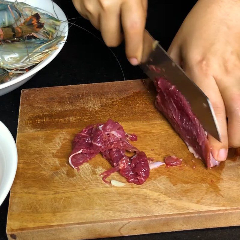 Step 1 Prepare ingredients for super simple tom yum hot pot using seasoning packet
