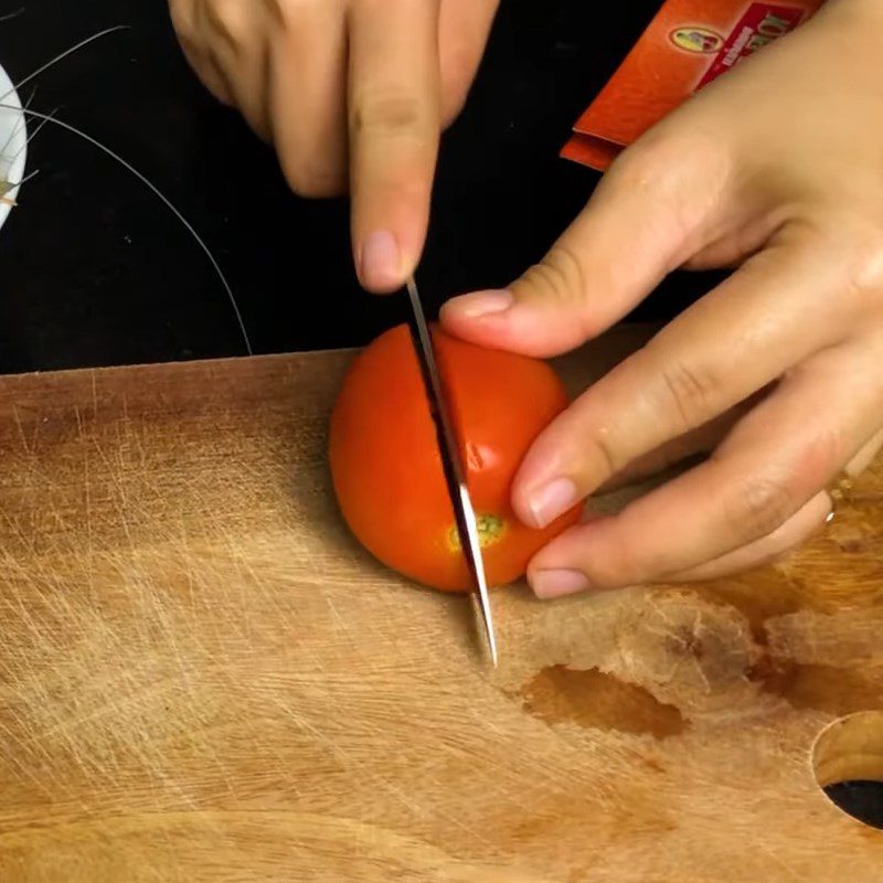 Step 1 Prepare ingredients for super simple tom yum hot pot using seasoning packet