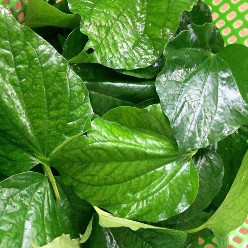Step 1 Prepare the ingredients for Grilled Beef Wrapped in Betel Leaves