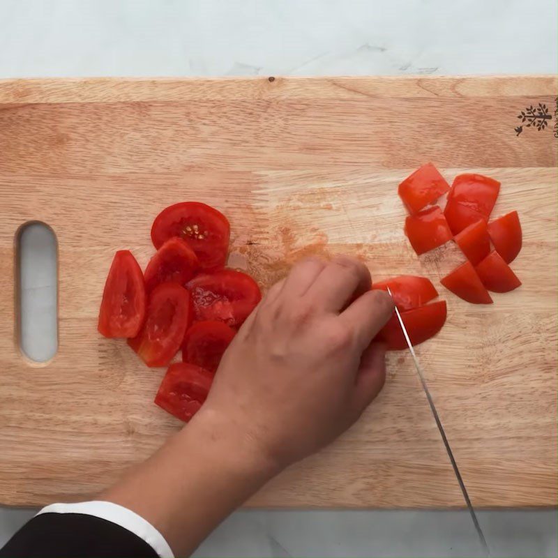 Step 1 Prepare the Ingredients Stir-fried String Beans with Tomatoes