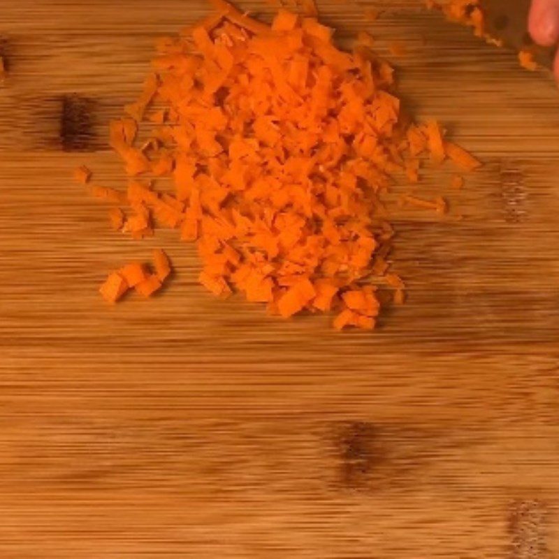 Step 1 Prepare the ingredients for Cabbage Salad mixed with mayonnaise and onion