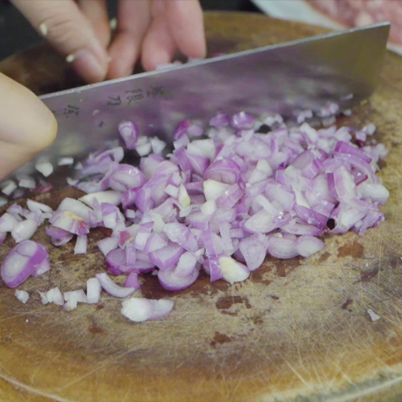 Step 1 Prepare the ingredients for Mackerel Fish Sauce with Minced Meat
