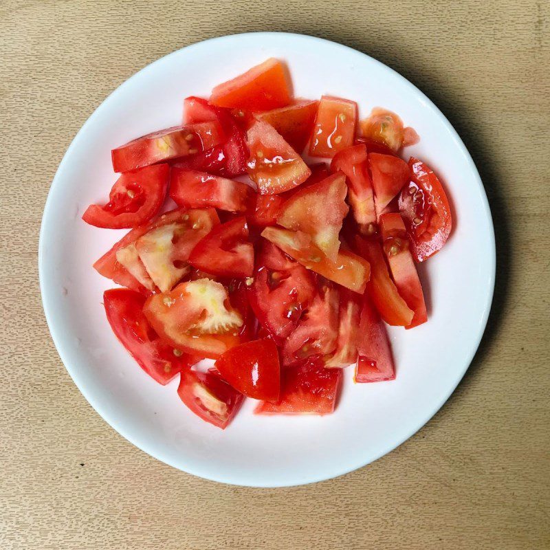 Step 1 Prepare Ingredients for Tomato Smoothie