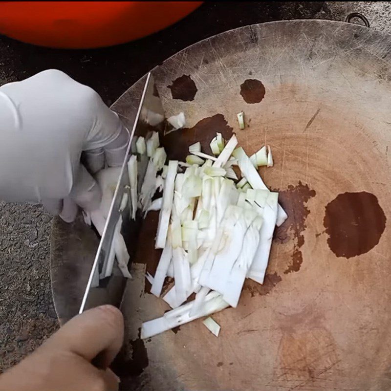 Step 1 Prepare young jackfruit Vegetarian Jackfruit Salad in Da Nang