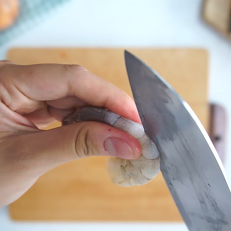 Step 1 Prepare the ingredients for Steamed Egg Rice with Lotus Leaf