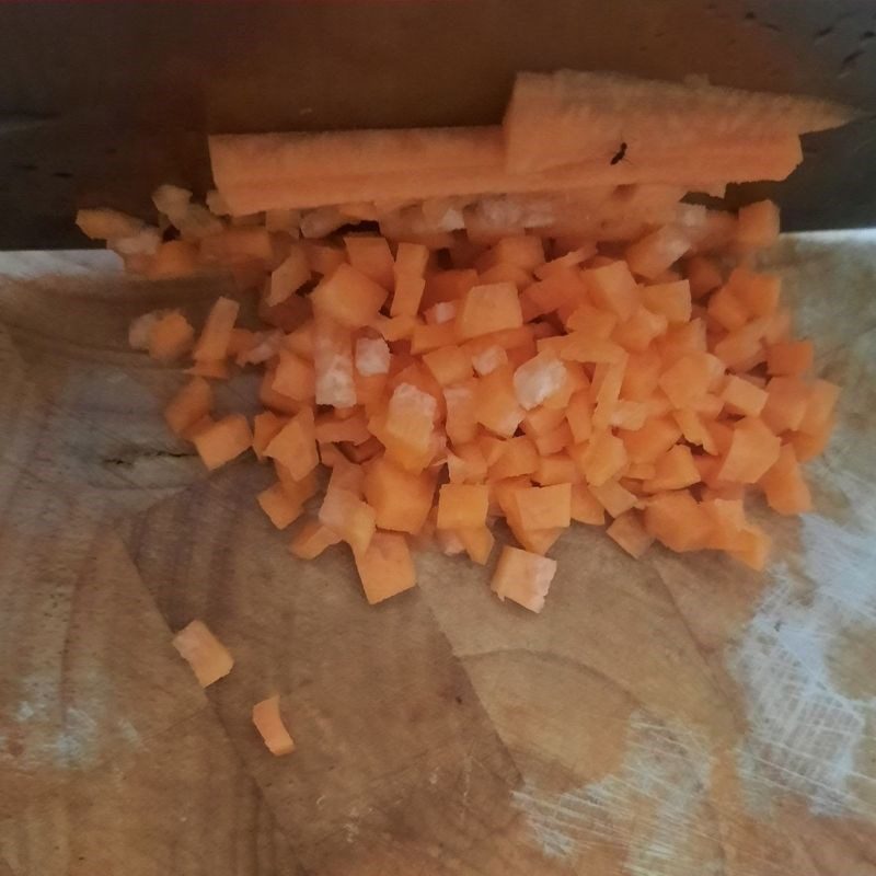 Step 1 Prepare the Vegetables Vegetable Fried Eggs